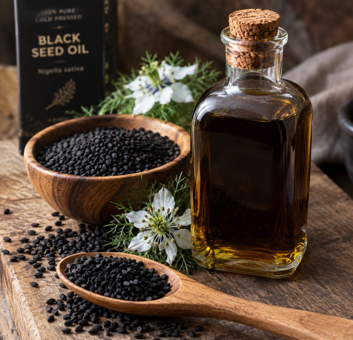 Black Seed Oil for Beard, Hair & Scalp: Food for Your Hair