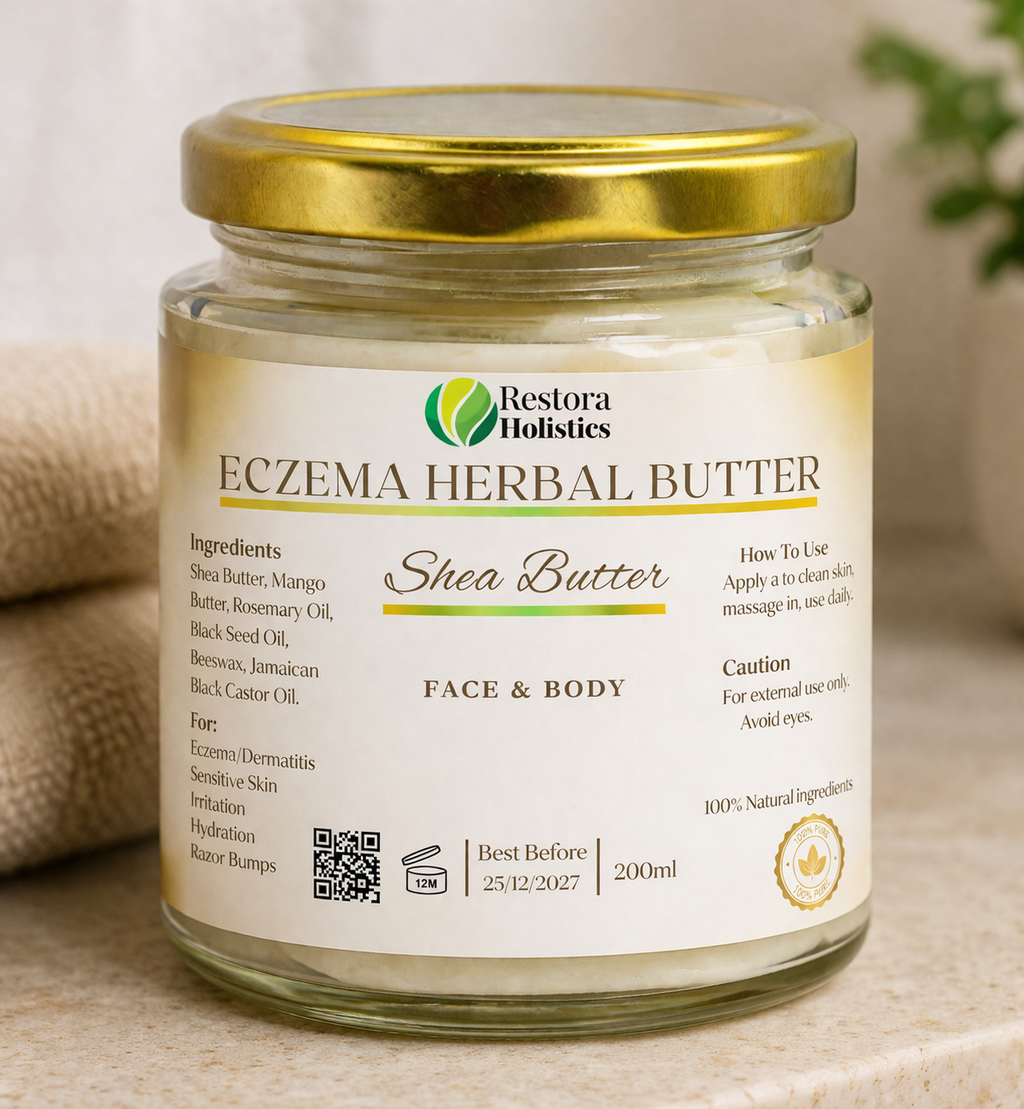Natural Eczema Cream with Mango Butter & Shea