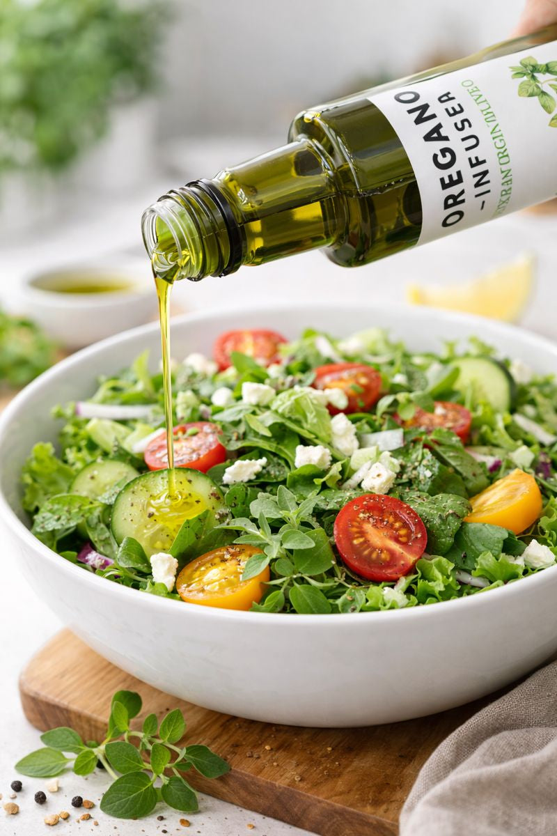 Oregano Infused Extra Virgin Olive Oil