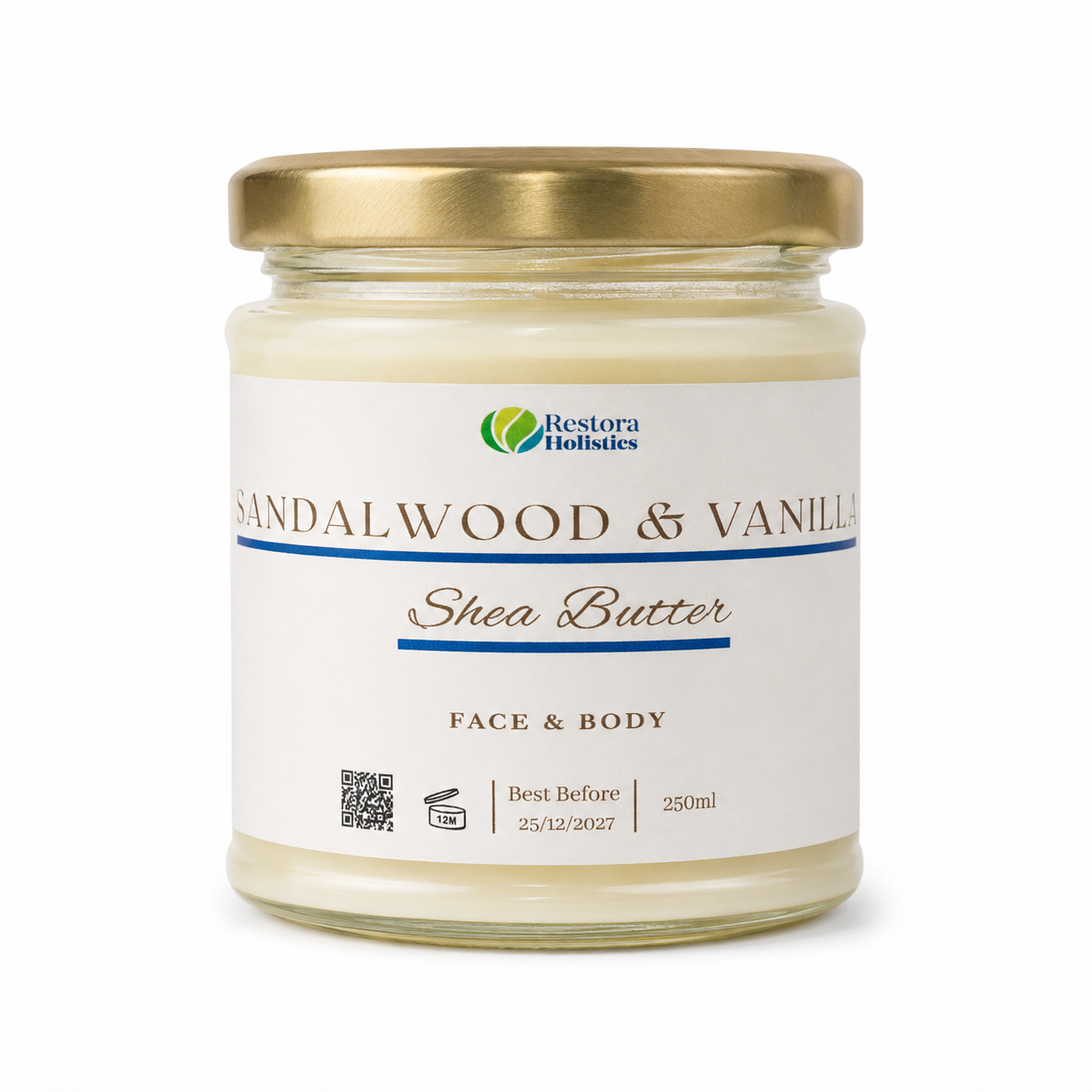 Men's Shea Butter | Sandalwood & Vanilla Body Butter