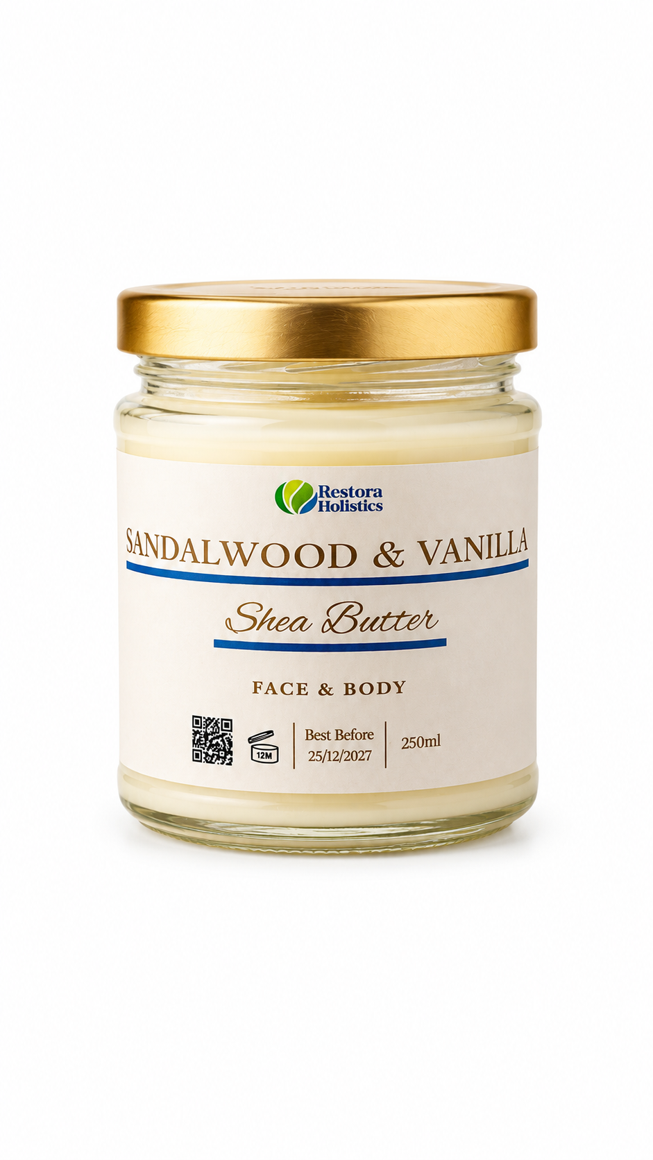 Men's Shea Butter | Sandalwood & Vanilla Body Butter