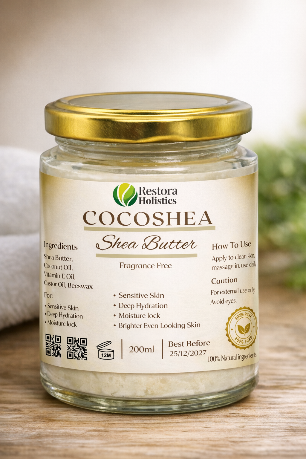 Coco Shea All Natural Shea Butter