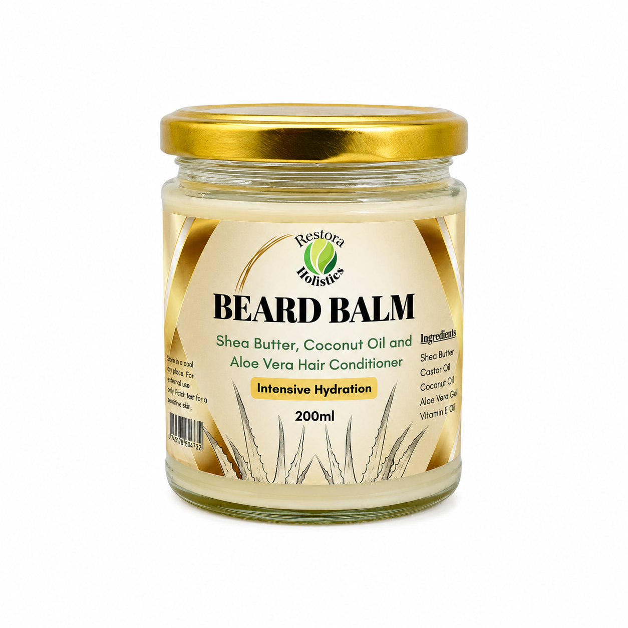 Natural Beard Balm – moisturising and styling balm for men's beard care – Restora Holistics
