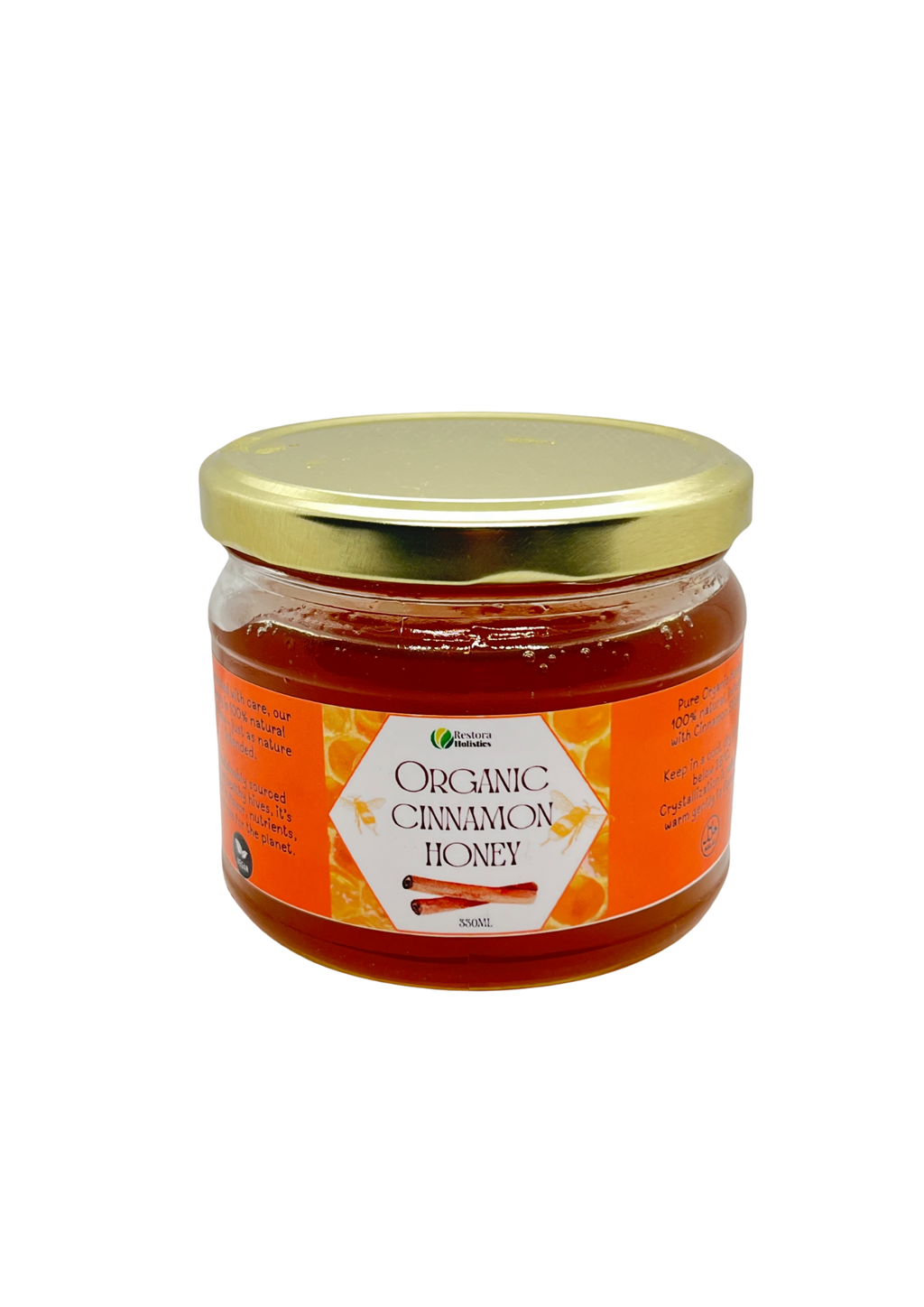 Organic Cinnamon Honey