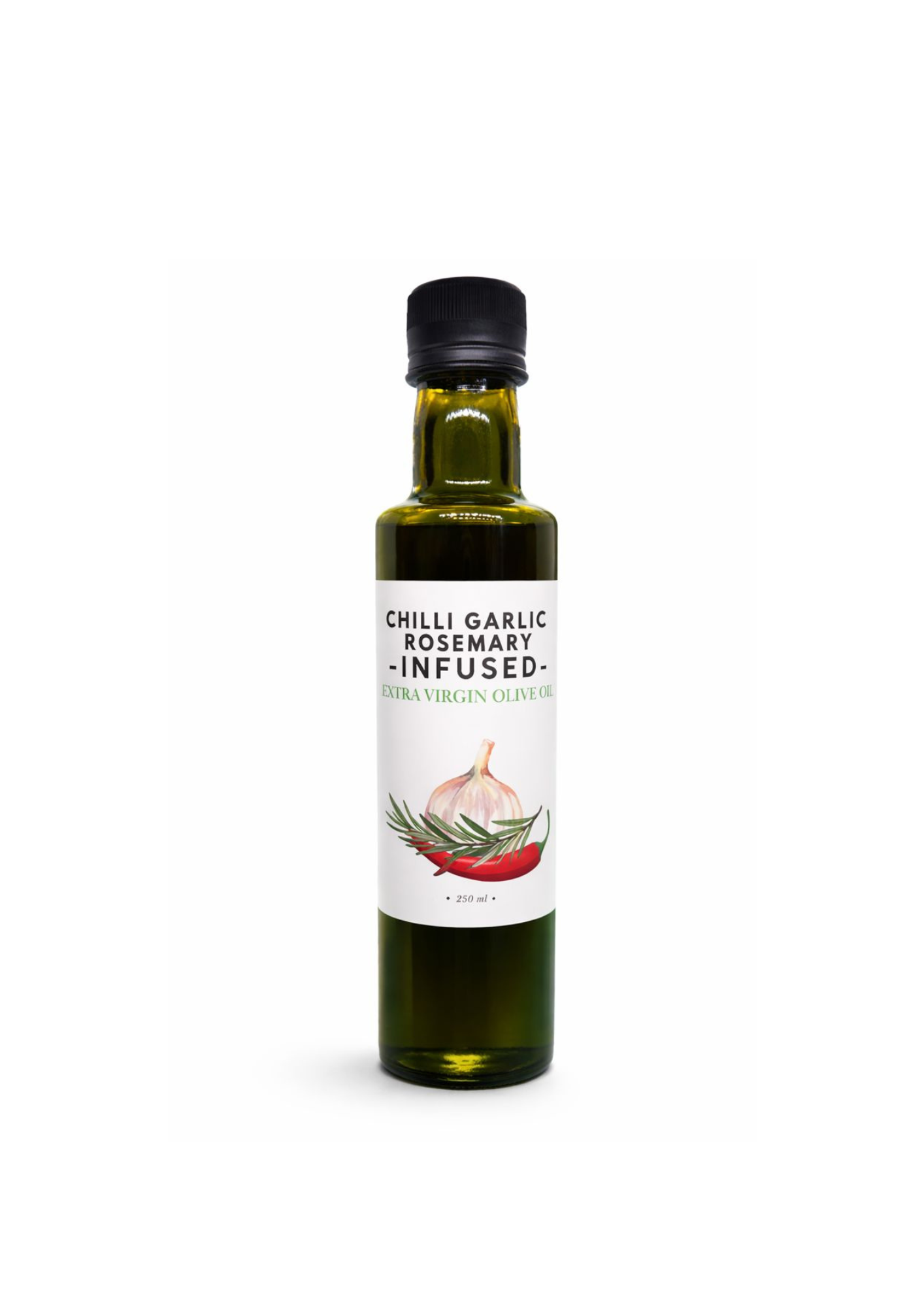Chilli Garlic Rosemary Infused Extra Virgin Olive Oil