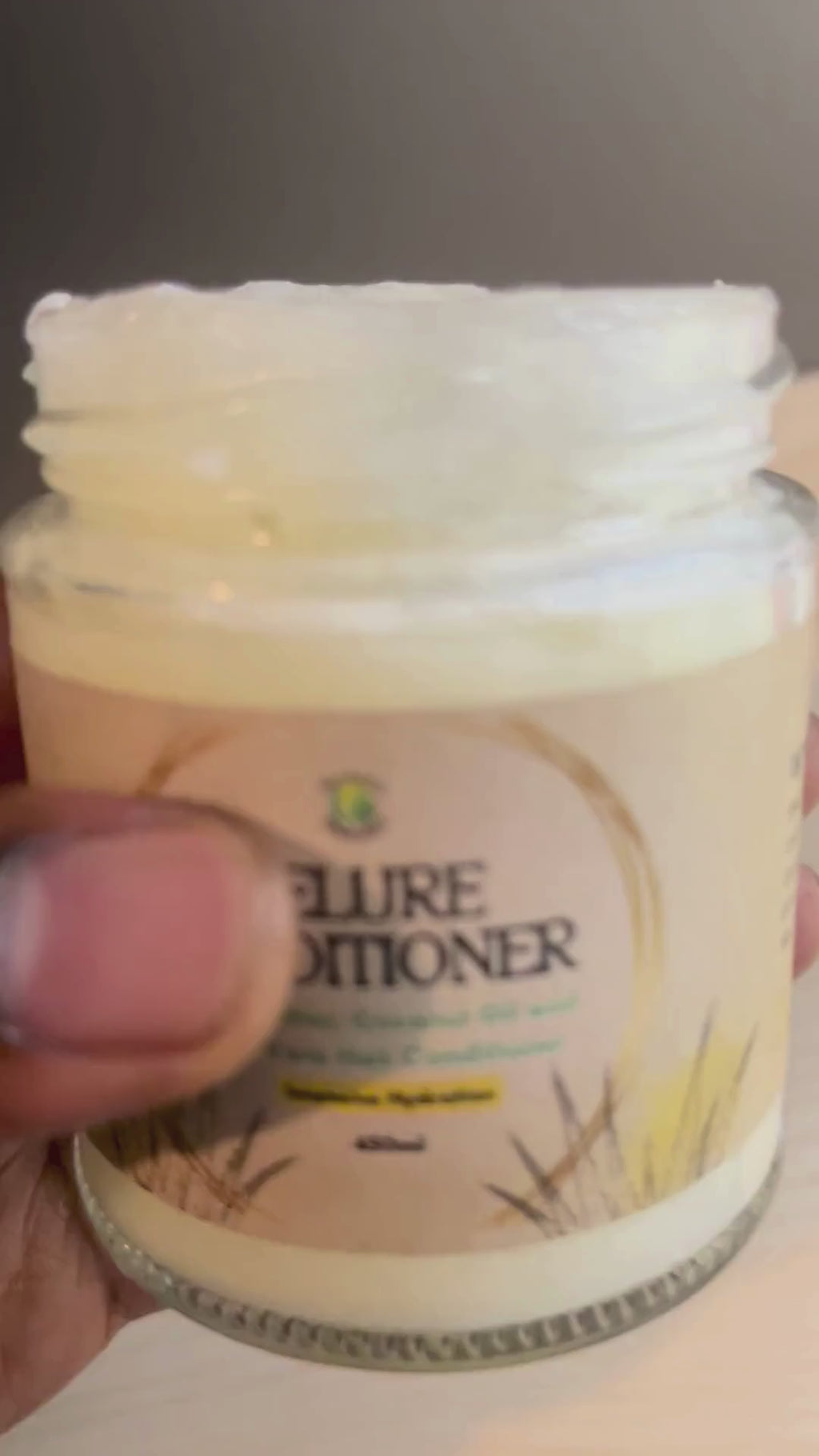 Natural Hair Conditioner for Locs, Braids & Afro Hair Video